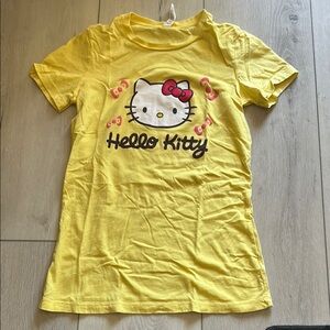 Hello Kitty Yellow Short Sleeve Tee